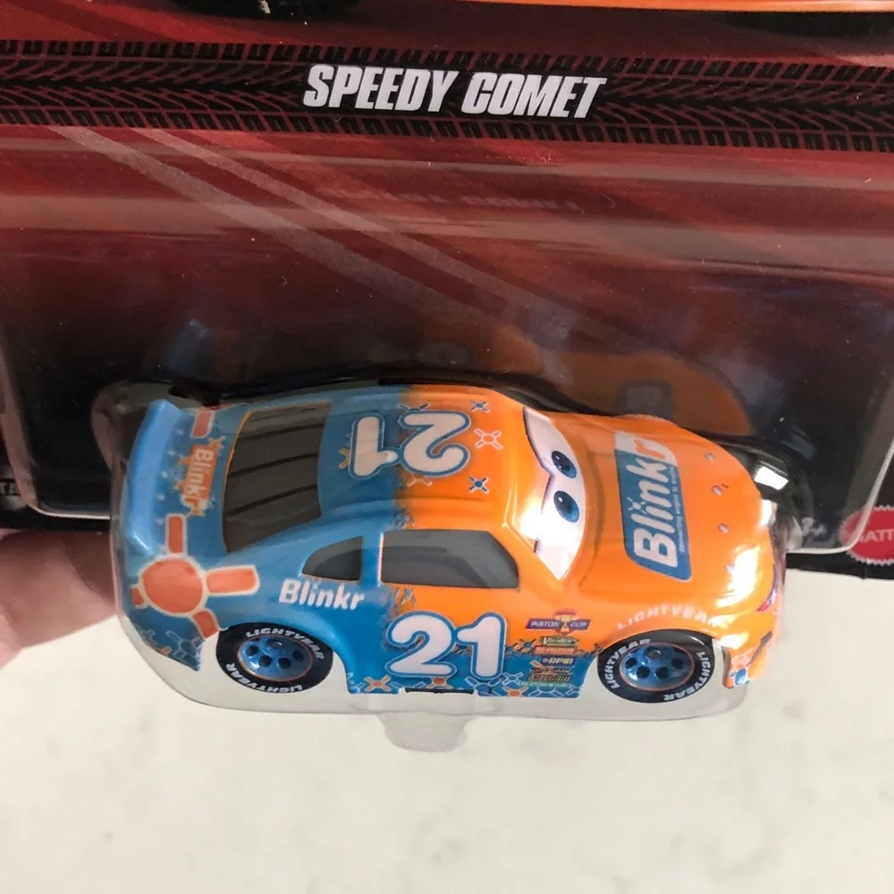 Disney Pixar Cars Speedy Comet Toy Car - Orange and Blue